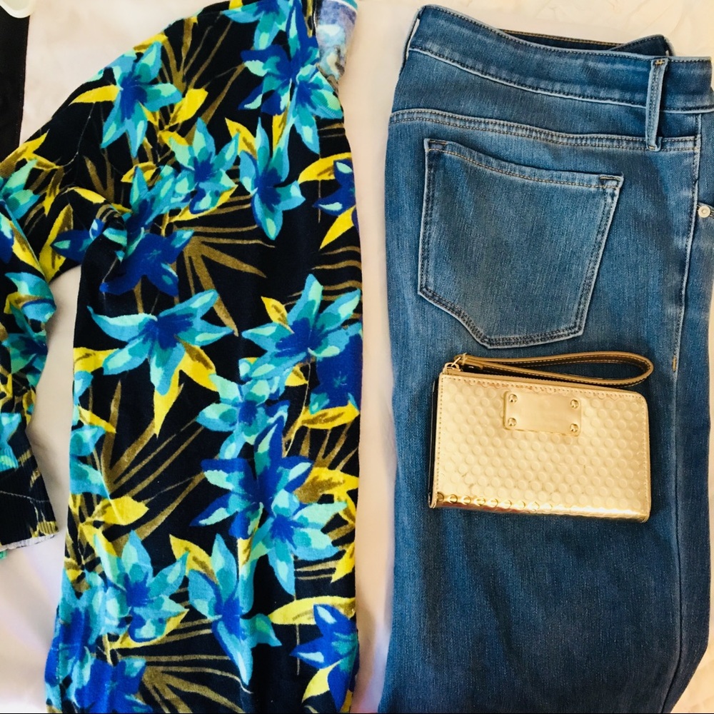 Floral Merona Sweater